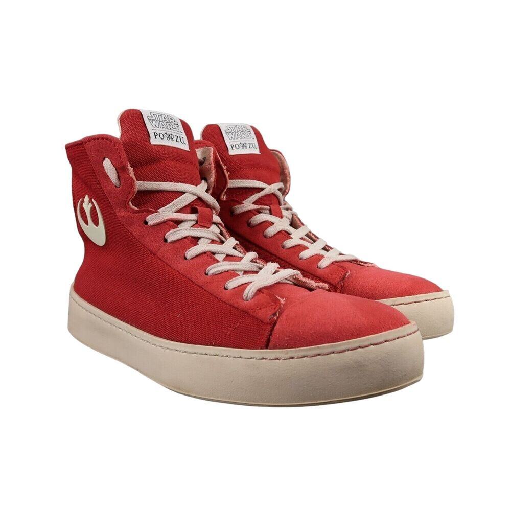 Star Wars Shoes Womens 9 Po Zu Sneakers Resistance Red Boot High Top Trainers